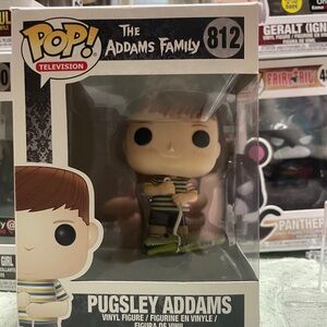 Funko Pop! Pugsley Addams Vinyl Figure - Black and Green